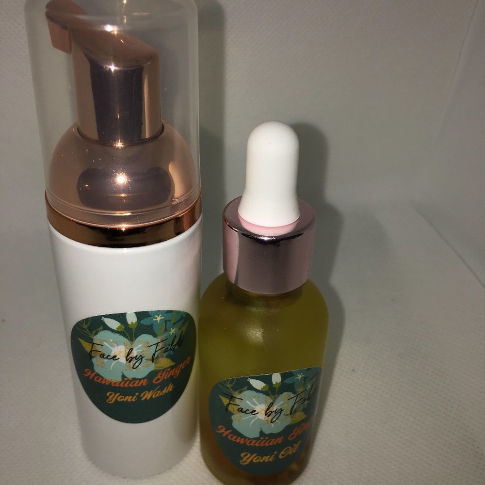 HAWAIIAN GINGER YONI WASH & OIL COMBO